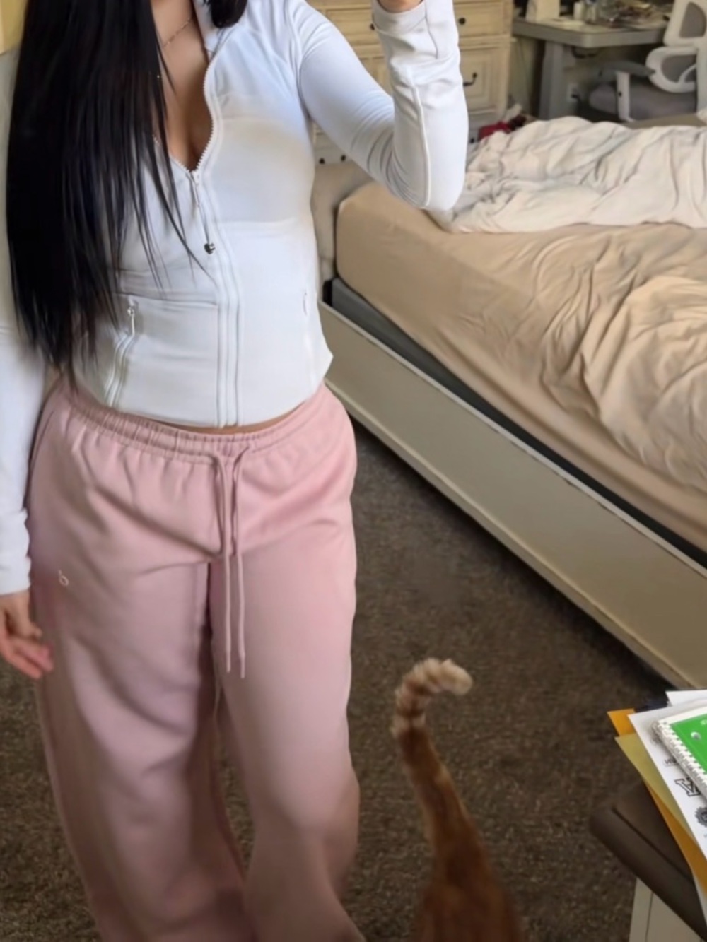FDR Pink Drawstring sweatpants - Picture 1 of 2